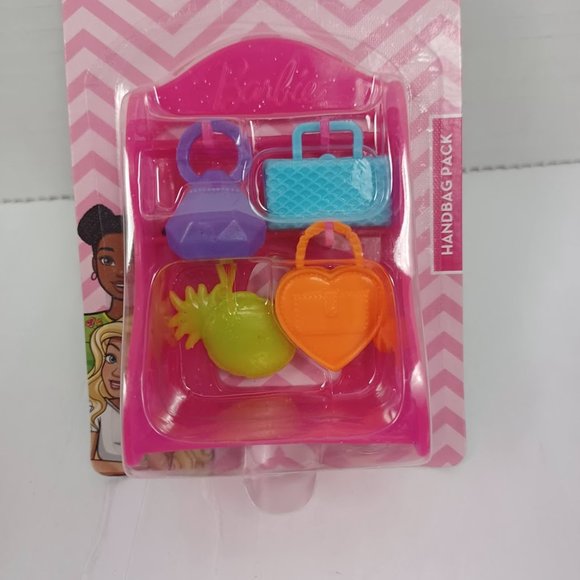🔥4/$20 Barbie Handbag/Purse Pack Doll Accessories NEW -4 Handbags In Pack - Picture 4 of 9